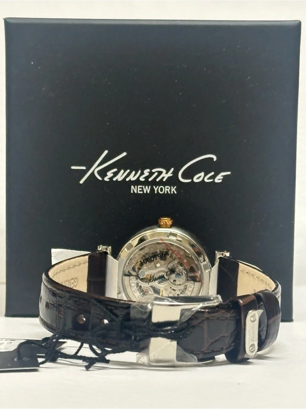 Kenneth Cole New York Women's Automatic Bicolour Skeleton Watch